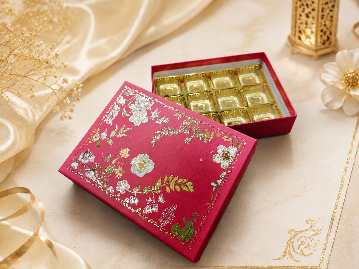 JJ TOP BOTTOM 12 CAVITY BOX — festival-diwali Detail View
