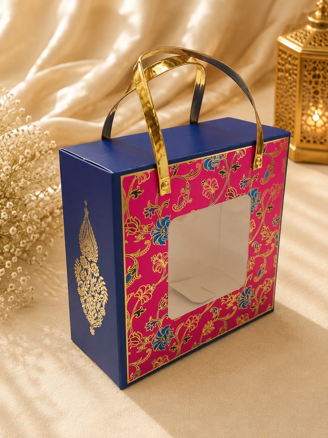 JJ FOLDABLE PRIMIUM HAMPER BAG — Wholesale festival-diwali Box IMPACK